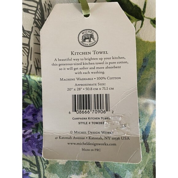 Michel Design Works Matching French Lavender Kitchen Towel & Pot Holder - Picture 12 of 13